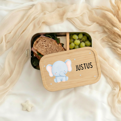 Brotdose Tiere mit Punkten