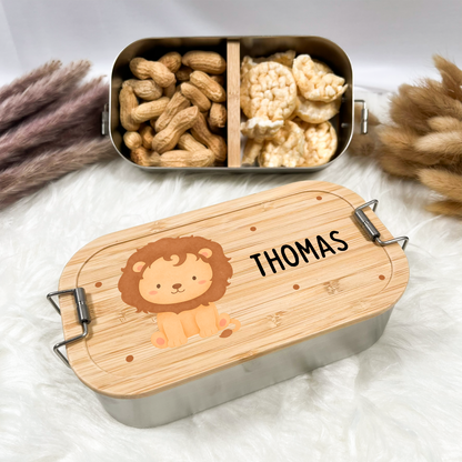 Brotdose Tiere mit Punkten