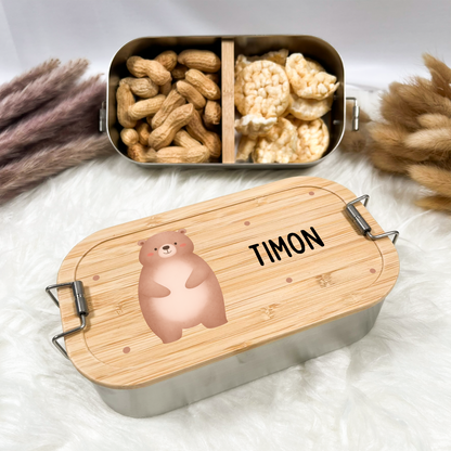 Brotdose Tiere mit Punkten