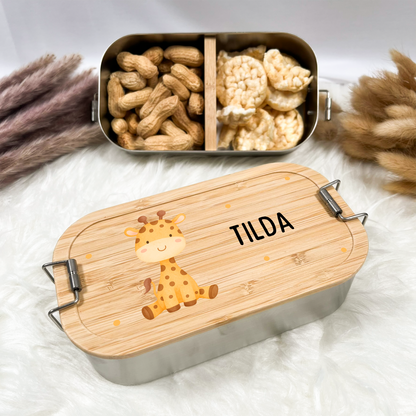 Brotdose Tiere mit Punkten