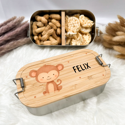 Brotdose Tiere mit Punkten