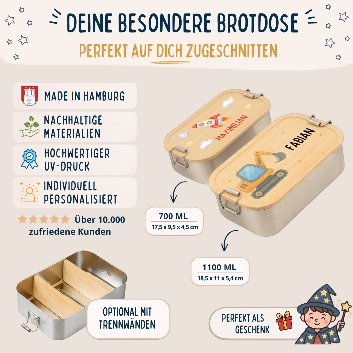 Brotdose Jungen