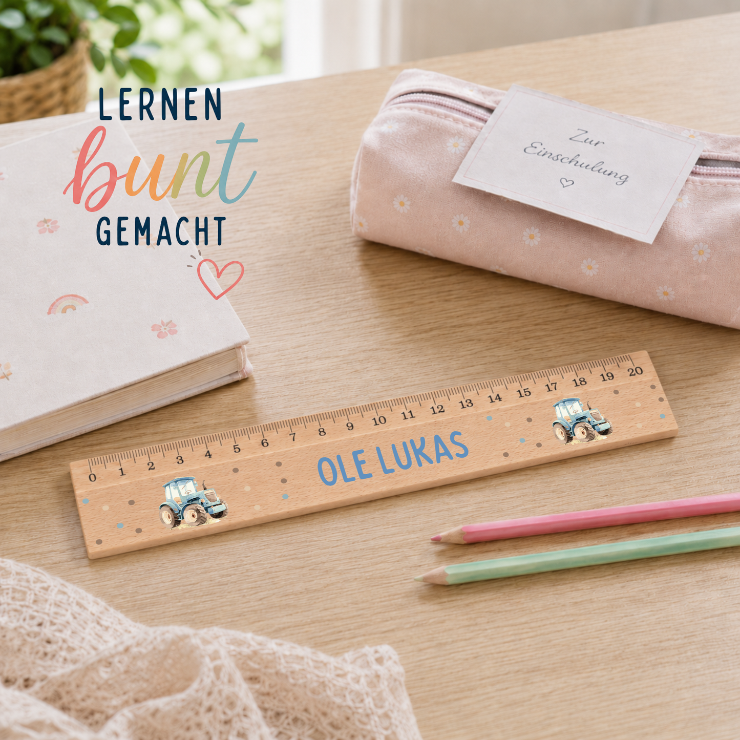 Personalisiertes Lineal 20cm