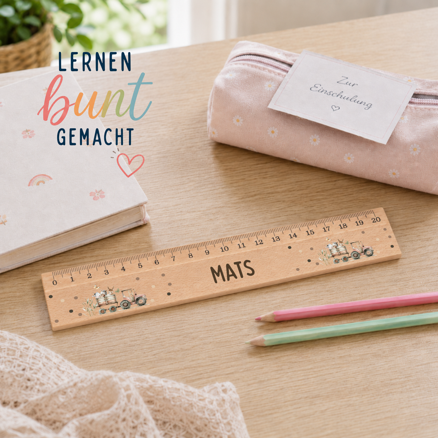 Personalisiertes Lineal 20cm