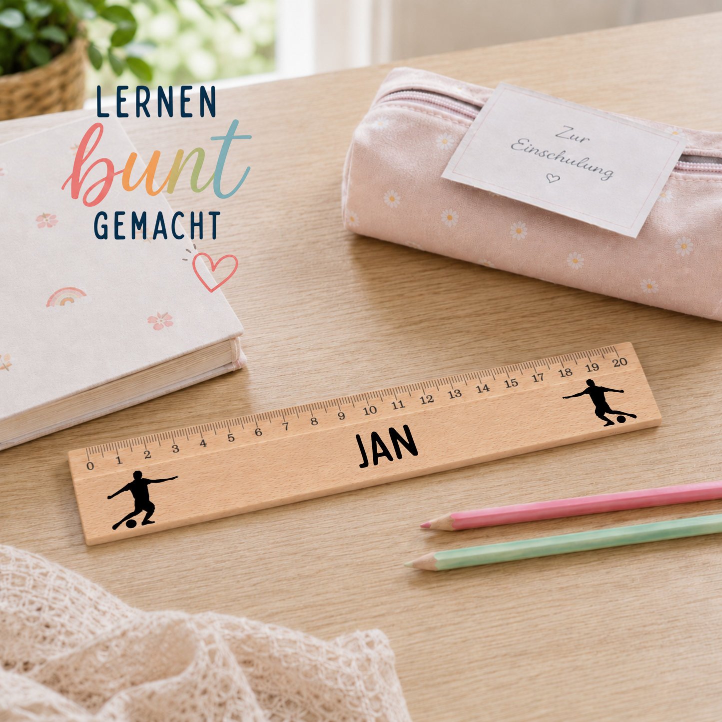 Personalisiertes Lineal 20cm