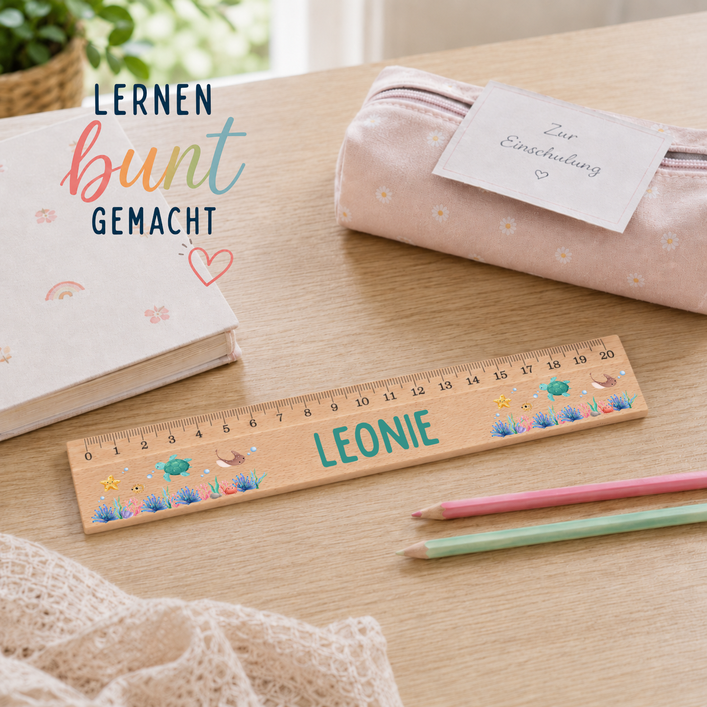 Personalisiertes Lineal 20cm