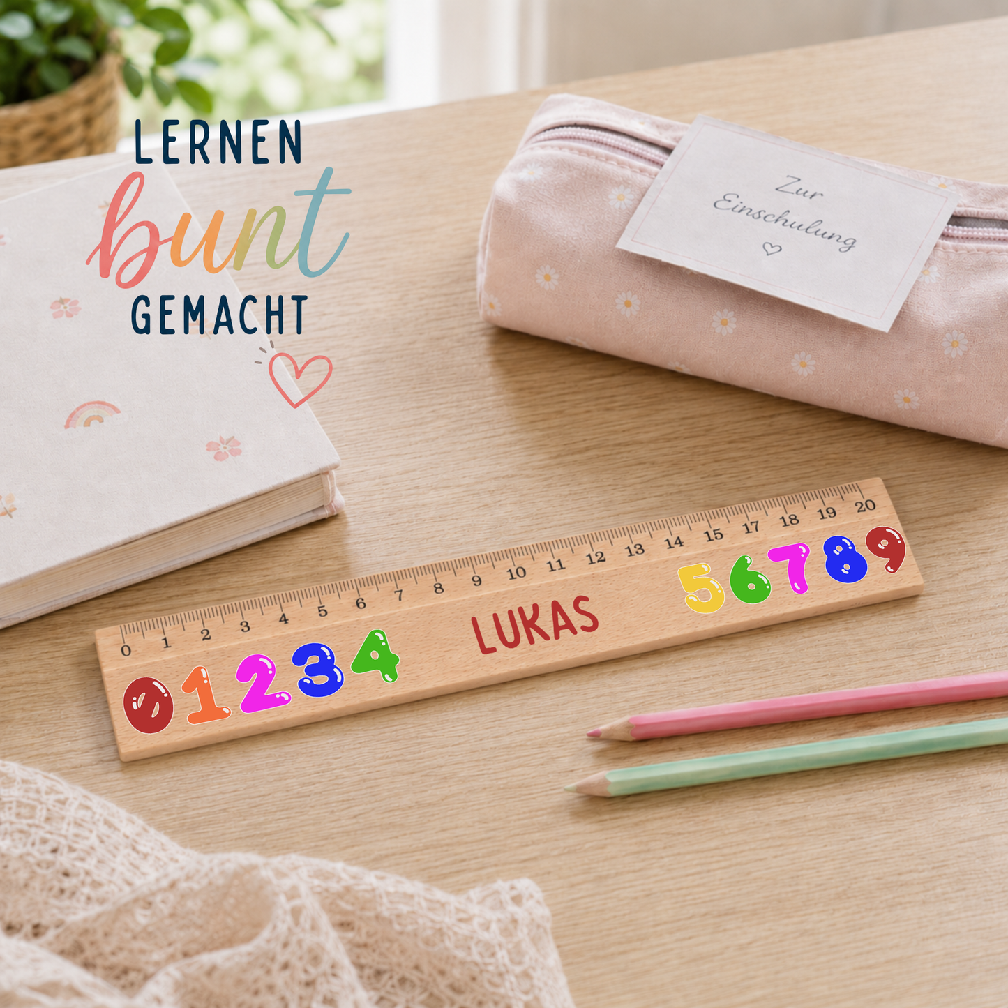 Personalisiertes Lineal 20cm