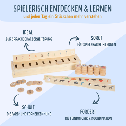 Montessori Sortierspiel