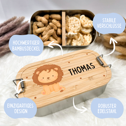 Brotdose Tiere mit Punkten