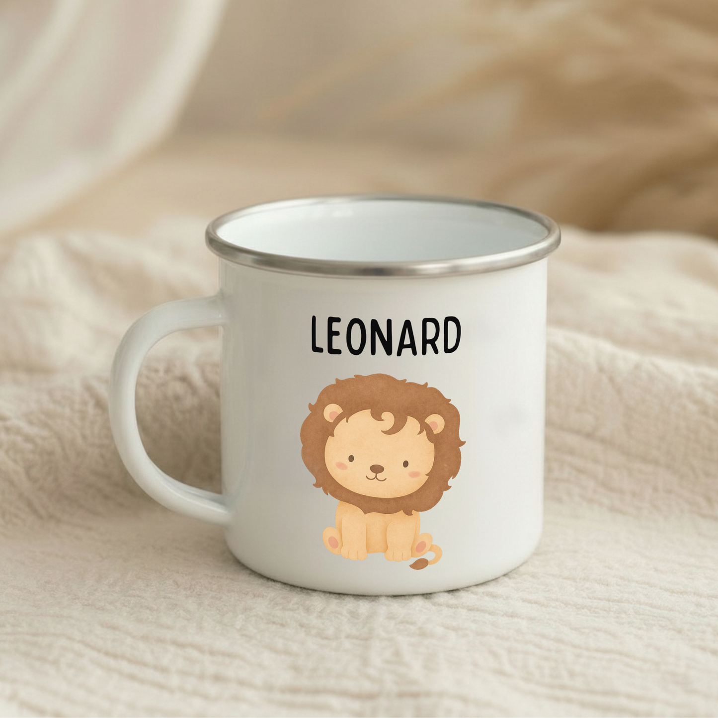 Emaille Tasse Jungen