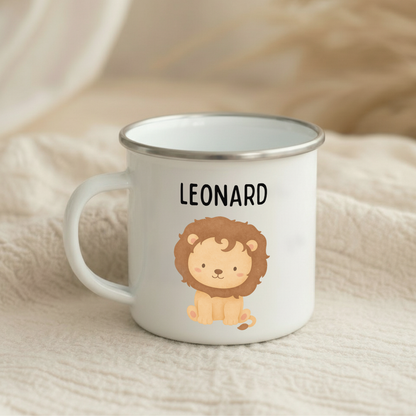Emaille Tasse Jungen