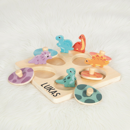 Greifpuzzle Dino