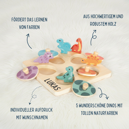 Greifpuzzle Dino