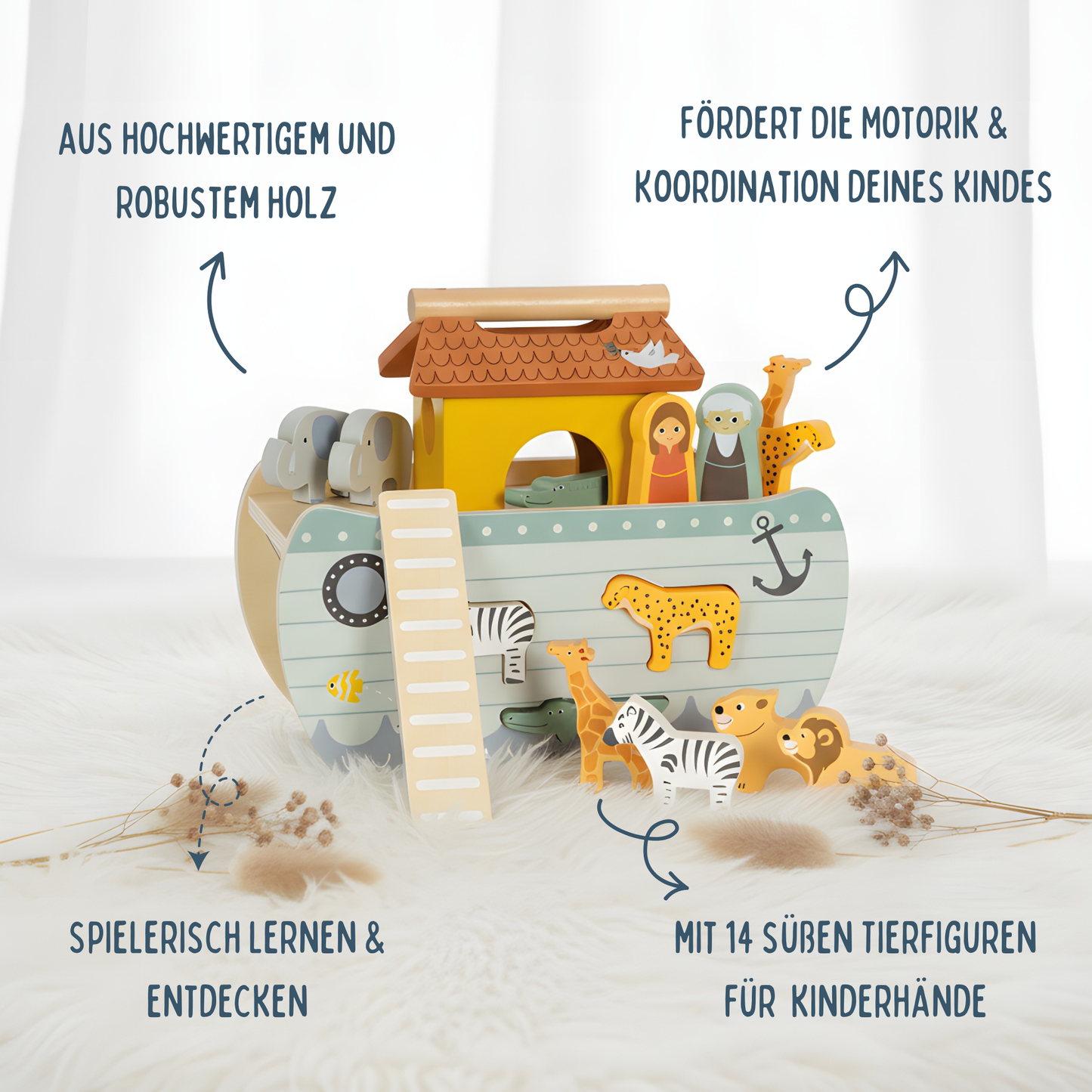 Arche Noah Steckspielzeug